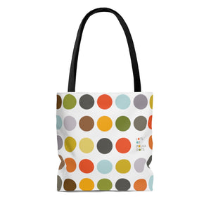 Happy Dots Tote Bag